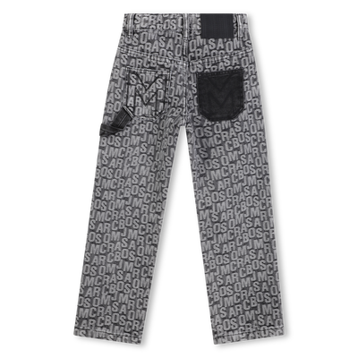 Pantalon en denim jacquard MARC JACOBS GARCON