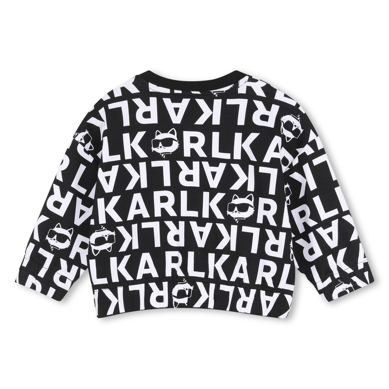 Ensemble Sweat-shirt et pantalon KARL LAGERFELD KIDS 
                        FILLE