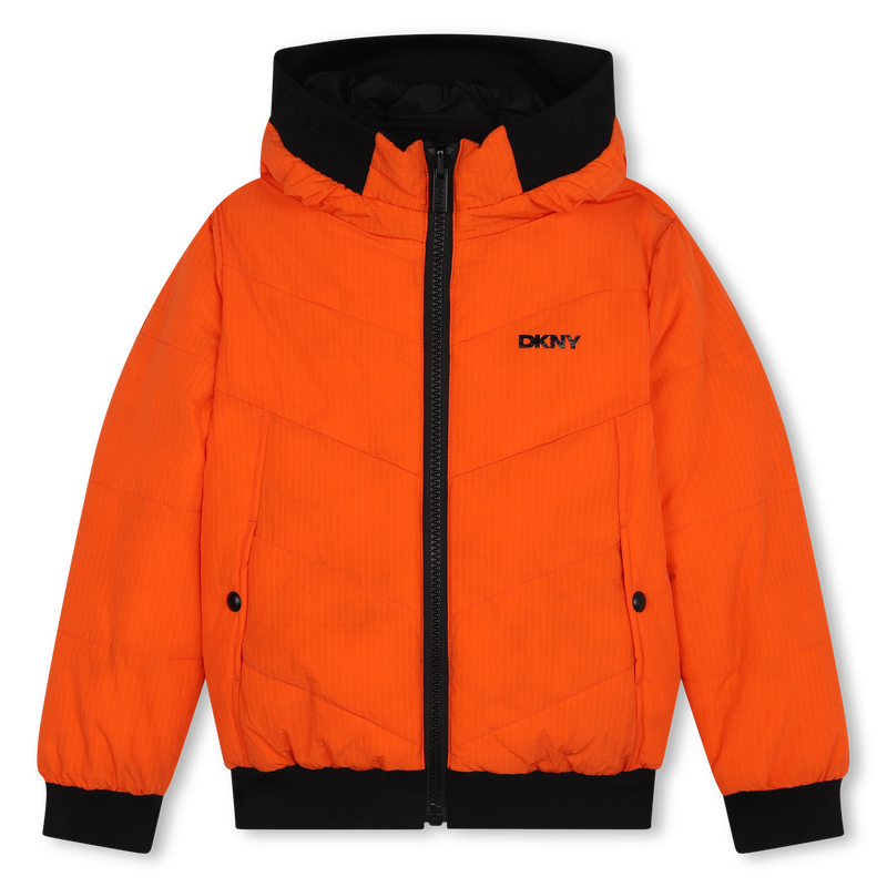 Doudoune réversible à capuche DKNY 
                    GARCON
