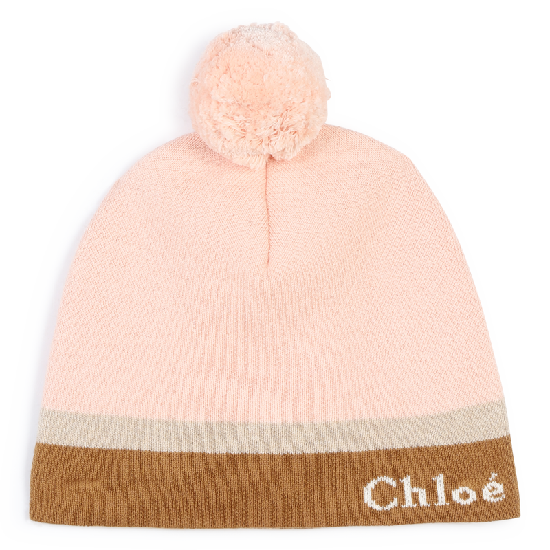 Bonnet tricolore en tricot CHLOE 
                    FILLE