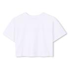 T-shirt court avec strass MARC JACOBS 
                    FILLE