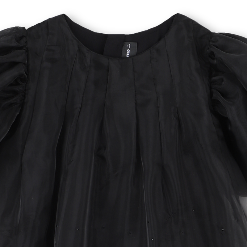 Robe à manches courtes KARL LAGERFELD KIDS 
                    FILLE