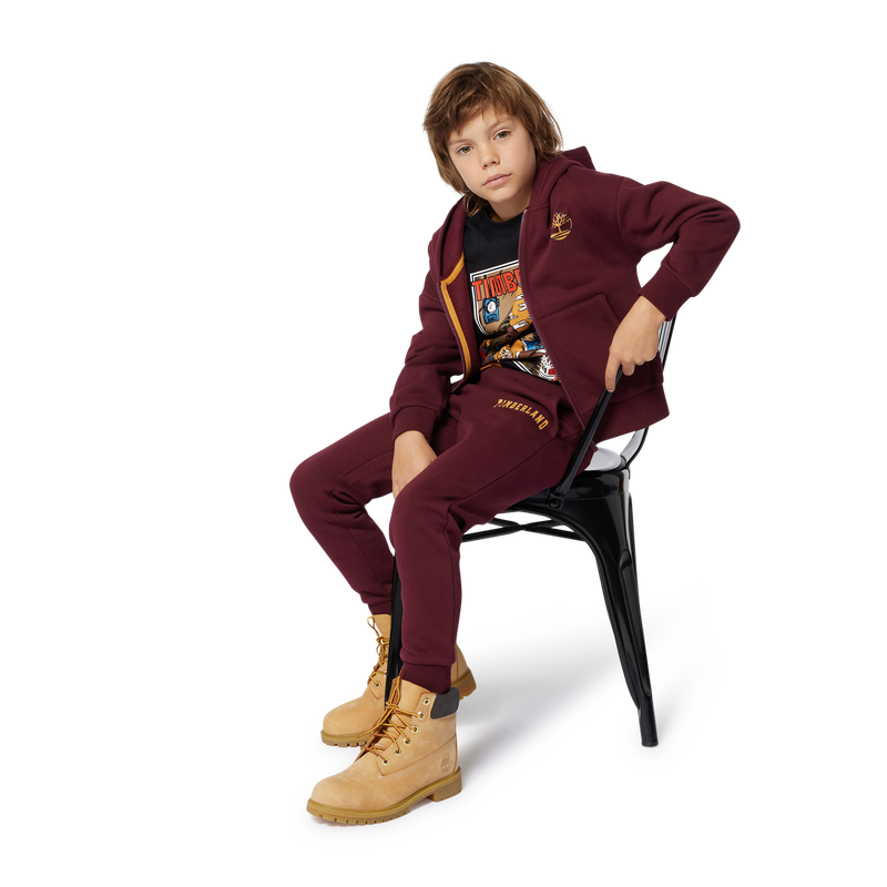 Cardigan molletonné à capuche TIMBERLAND 
                    GARCON