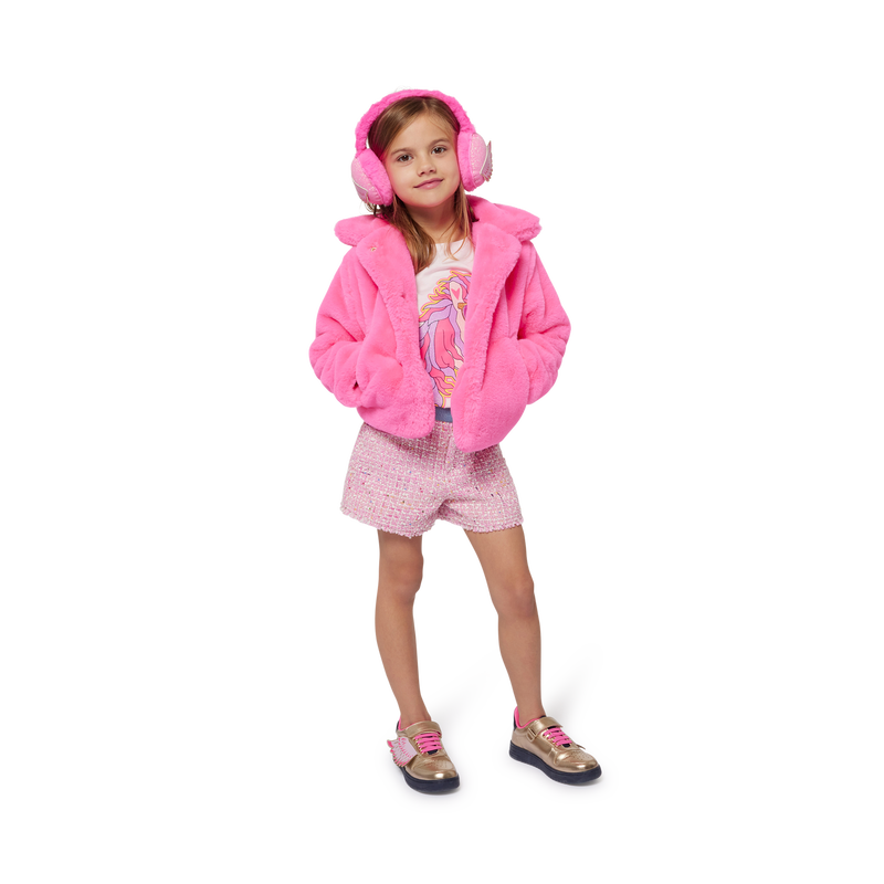Manteau en polaire duveteuse BILLIEBLUSH 
                    FILLE