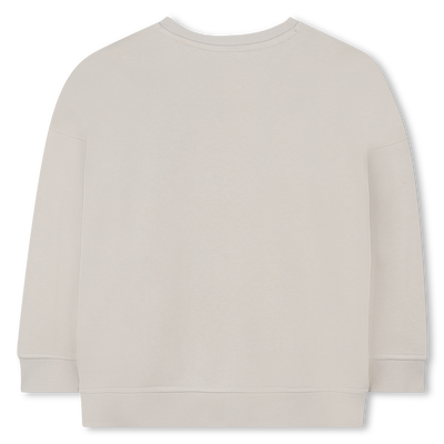 Sweat-shirt col rond uni BOSS GARCON