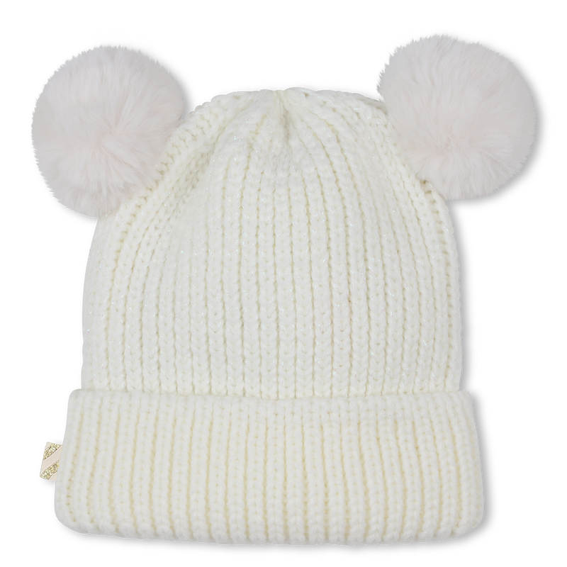 Bonnet à double pompons BILLIEBLUSH 
                    FILLE