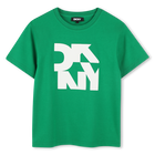 T-shirt imprim&eacute; devant et dos DKNY 
                    GARCON