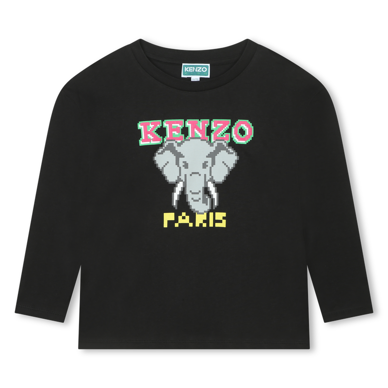 T-shirt à manches longues KENZO KIDS 
                    FILLE
