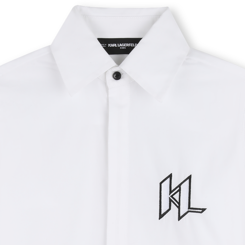 CHEMISE MANCHES LONGUES KARL LAGERFELD KIDS 
                        GARCON