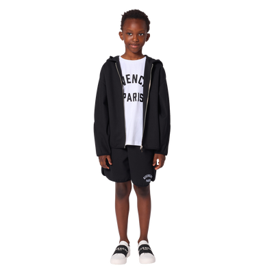 SWEAT ZIPP&Eacute; &Agrave; CAPUCHE GIVENCHY GARCON