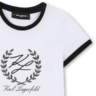 Tee-shirt manches courtes KARL LAGERFELD KIDS 
                    FILLE