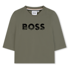 T-shirt &agrave; manches longues BOSS 
                    GARCON
