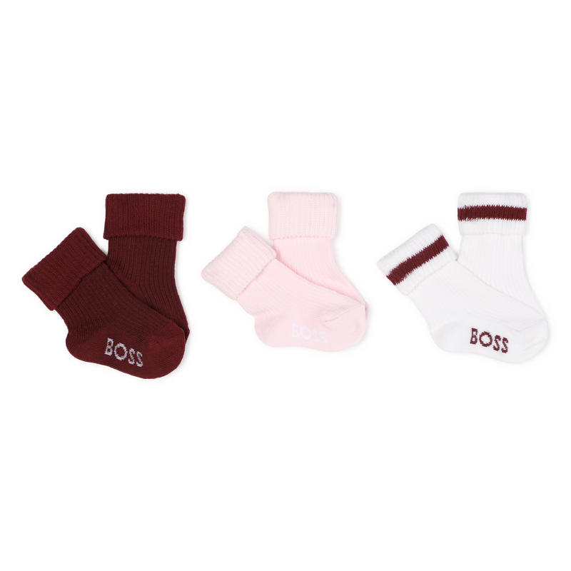 Lot de 3 paires de chaussettes BOSS 
                    FILLE