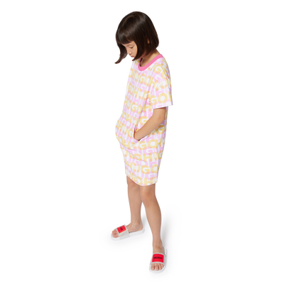 Robe molletonn&eacute;e imprim&eacute;e Hugo FILLE