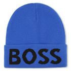 Bonnet tricot avec revers, BLEU ROYAL, hi-res