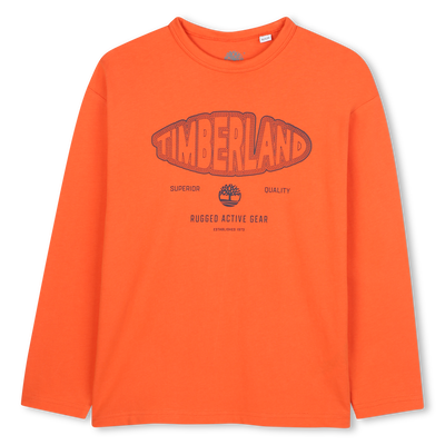 Tee-shirt manches longues en jersey TIMBERLAND GARCON