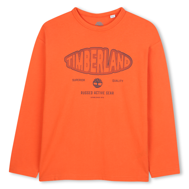 Tee-shirt manches longues en jersey TIMBERLAND 
                    GARCON