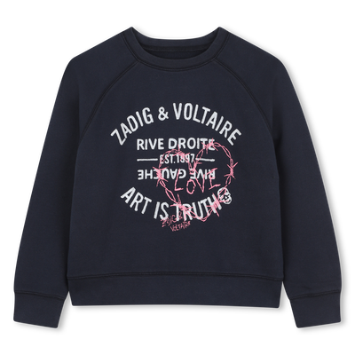 Sweat imprimé ZADIG & VOLTAIRE FILLE