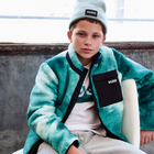 Cardigan en tissu peluche Hugo 
                    GARCON