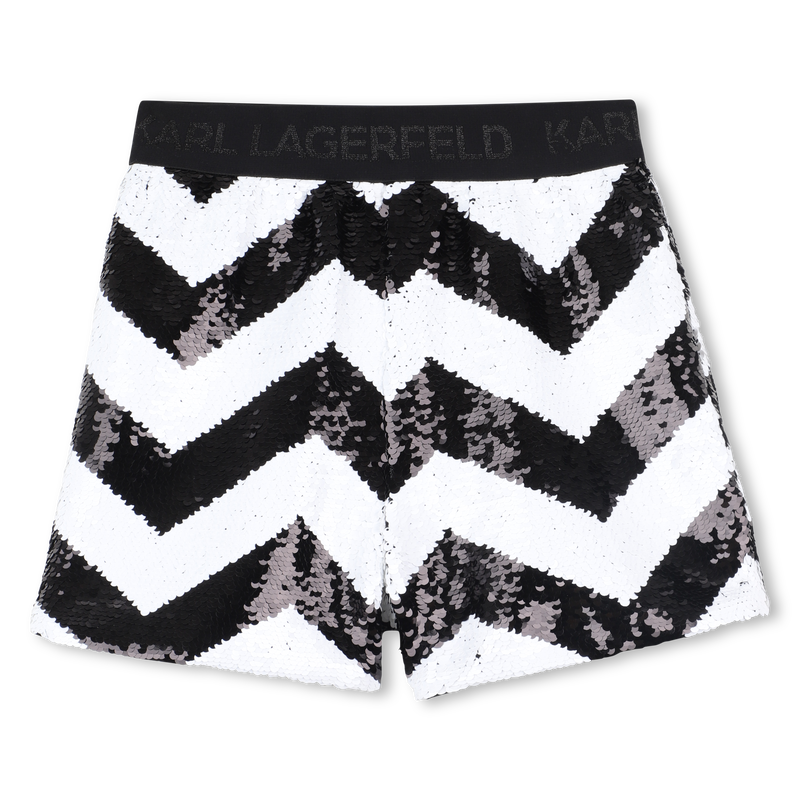 Short motif chevrons KARL LAGERFELD KIDS 
                    FILLE