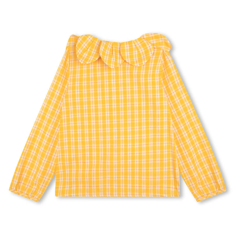 Chemisier col fantaisie coton KENZO KIDS 
                    FILLE