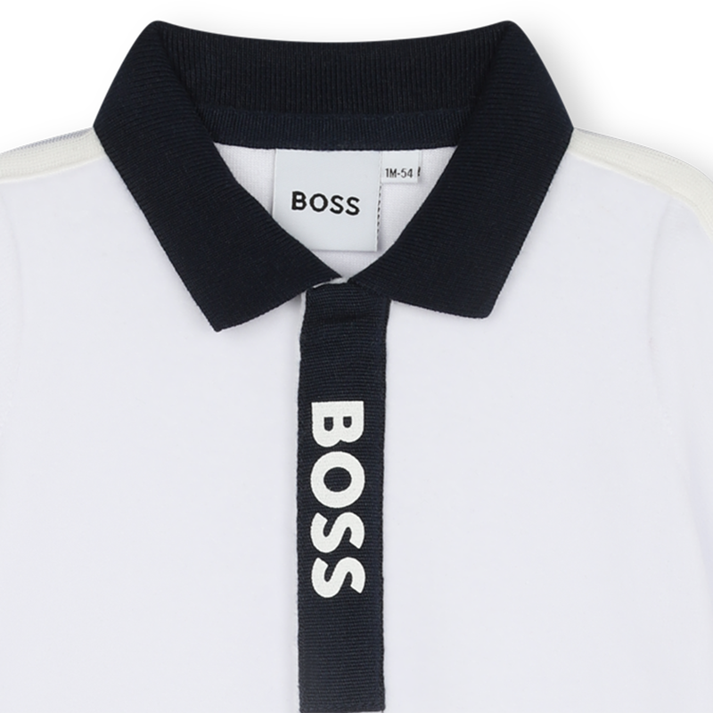 Pyjama en velours bicolore BOSS 
                    GARCON