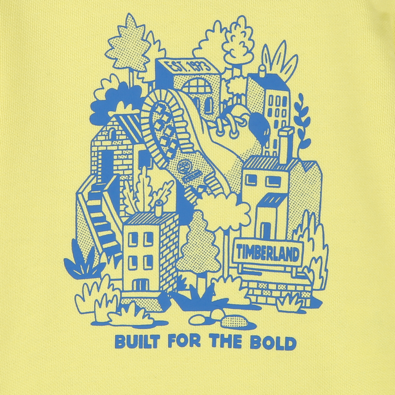 Sweat-shirt molletonn&eacute; TIMBERLAND 
                        GARCON