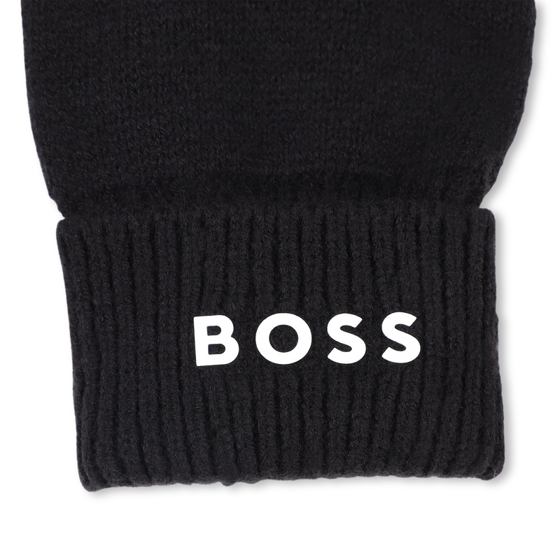 Gant tricot en jersey BOSS 
                    GARCON