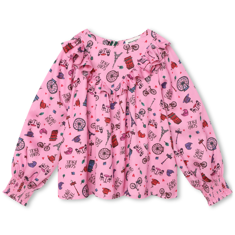 Blouse imprimée SONIA RYKIEL 
                    FILLE