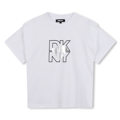T-shirt à manches courtes DKNY FILLE