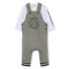 Ensemble salopette et tee-shirt KARL LAGERFELD KIDS 
                    GARCON