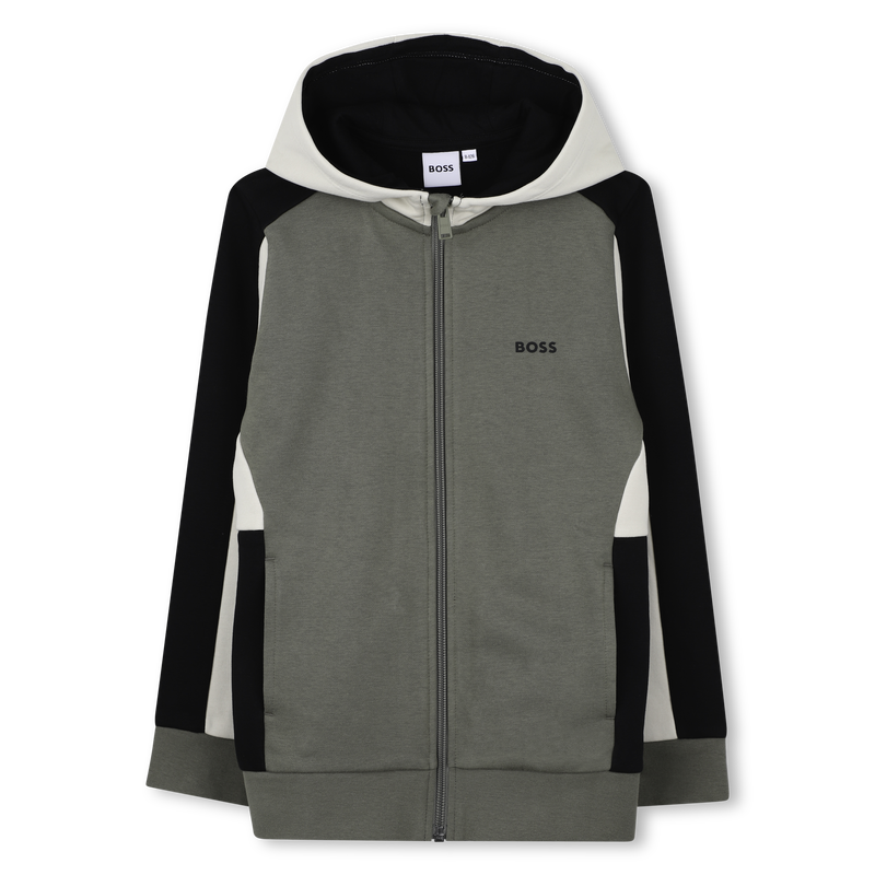 Cardigan &agrave; capuche BOSS 
                        GARCON