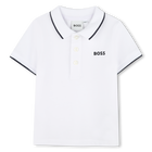 Polo manches courtes, BLANC, hi-res