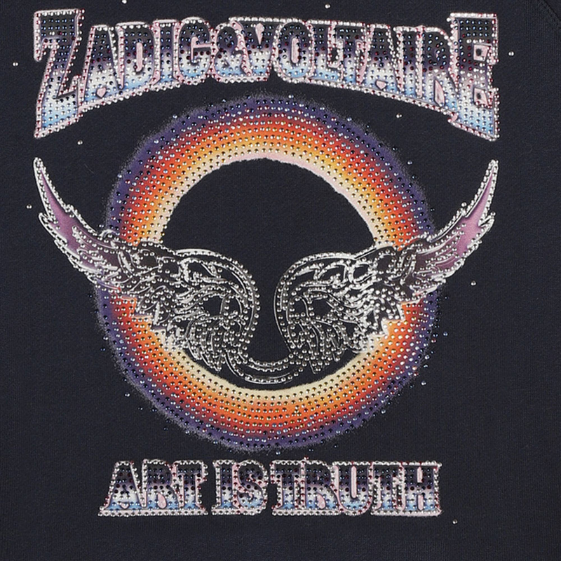 Sweat-shirt à capuche ZADIG & VOLTAIRE 
                    FILLE