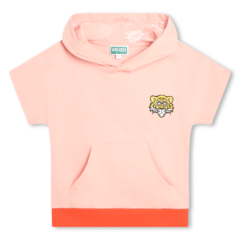 Sweat-shirt à manches courtes KENZO KIDS 
                    FILLE