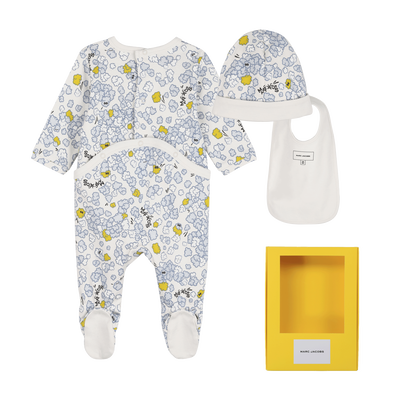 Ensemble pyjama, bonnet et bavoir MARC JACOBS UNISEXE