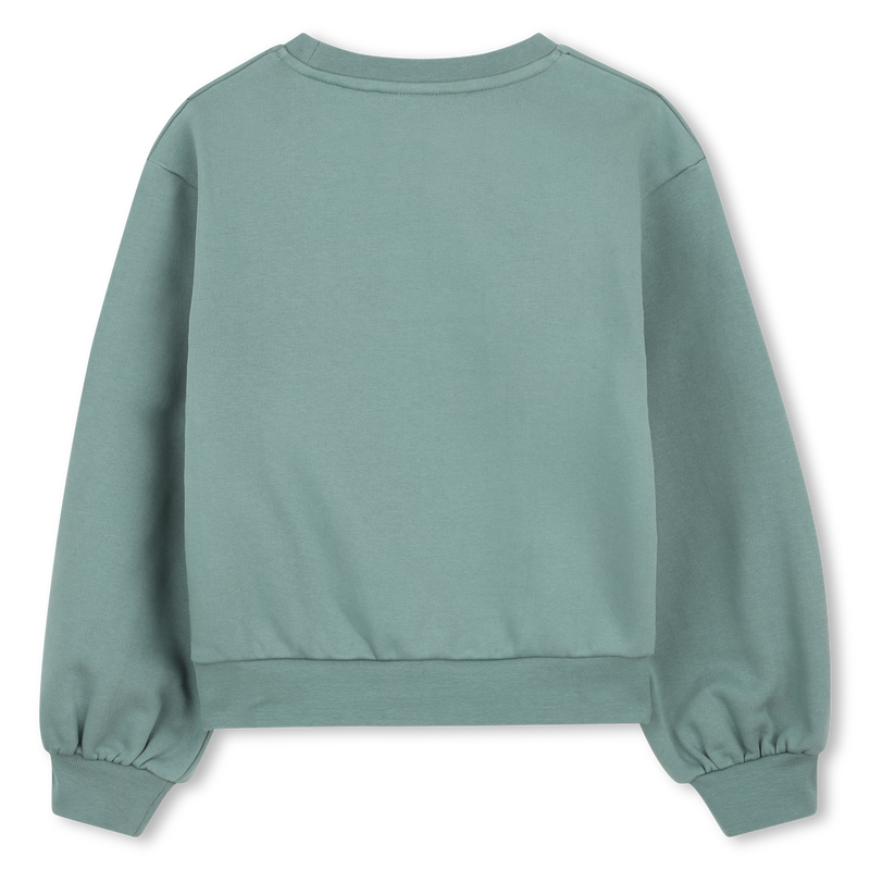 SWEAT EN MOLLETON BOSS 
                        FILLE