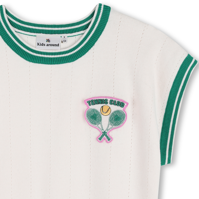 PULL MANCHES COURTES KIDS AROUND 
                        FILLE