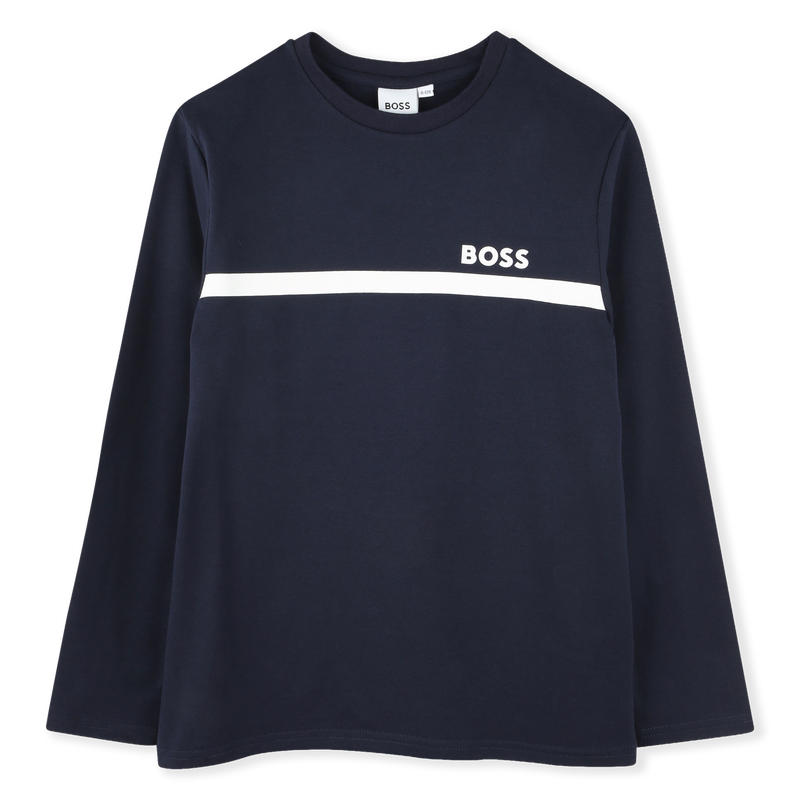 TEE-SHIRT MANCHES LONGUES BOSS 
                        GARCON