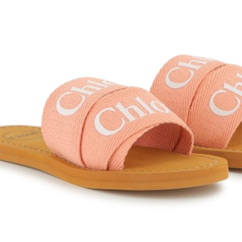 Claquettes avec logo CHLOE 
                    FILLE