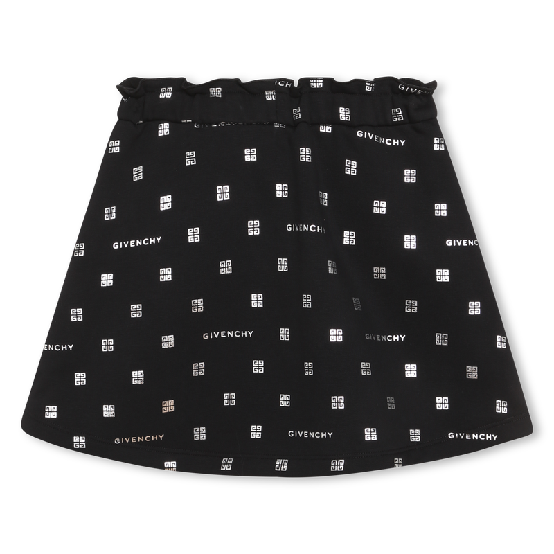 Jupe imprimée en molleton GIVENCHY 
                    FILLE