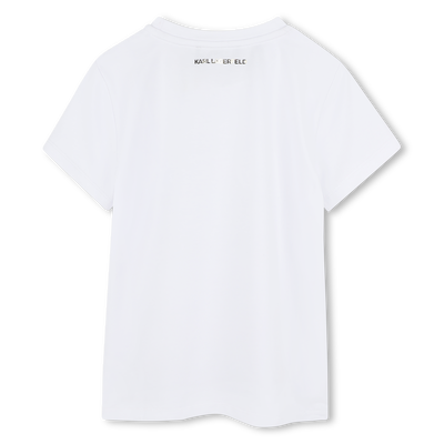 T-shirt à manches courtes KARL LAGERFELD KIDS FILLE
