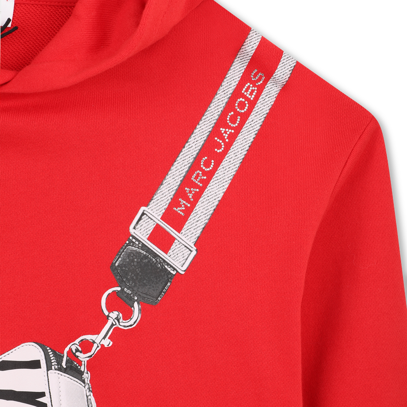 Sweat-shirt à capuche MARC JACOBS 
                    FILLE