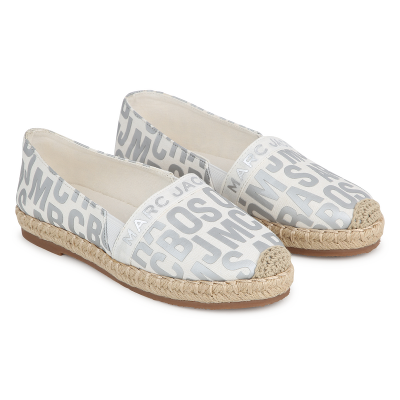 Espadrilles imprimé monogramme THE MARC JACOBS 
                    FILLE