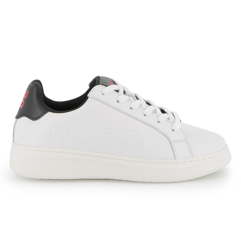Baskets en cuir de vachette Hugo 
                    GARCON