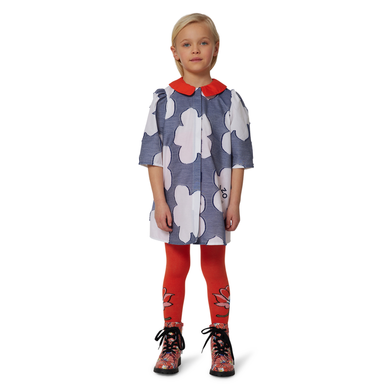 Bottines lacées en cuir KENZO KIDS 
                    UNISEXE