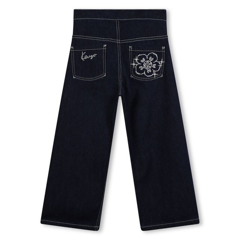 Pantalon en denim KENZO KIDS 
                    FILLE