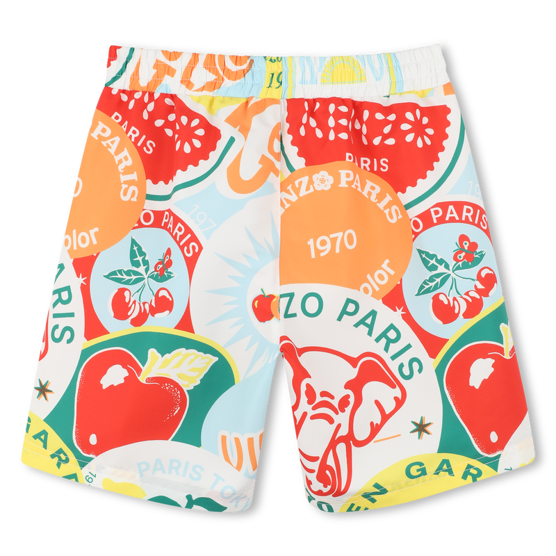 Short de bain imprim&eacute; KENZO KIDS 
                        GARCON