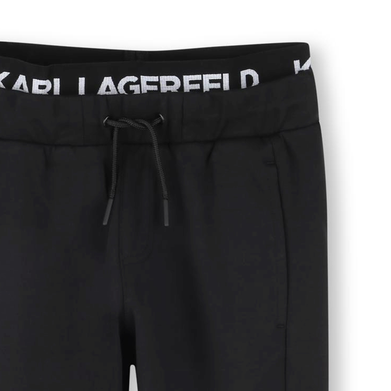 Pantalon de jogging à poches KARL LAGERFELD KIDS 
                    GARCON