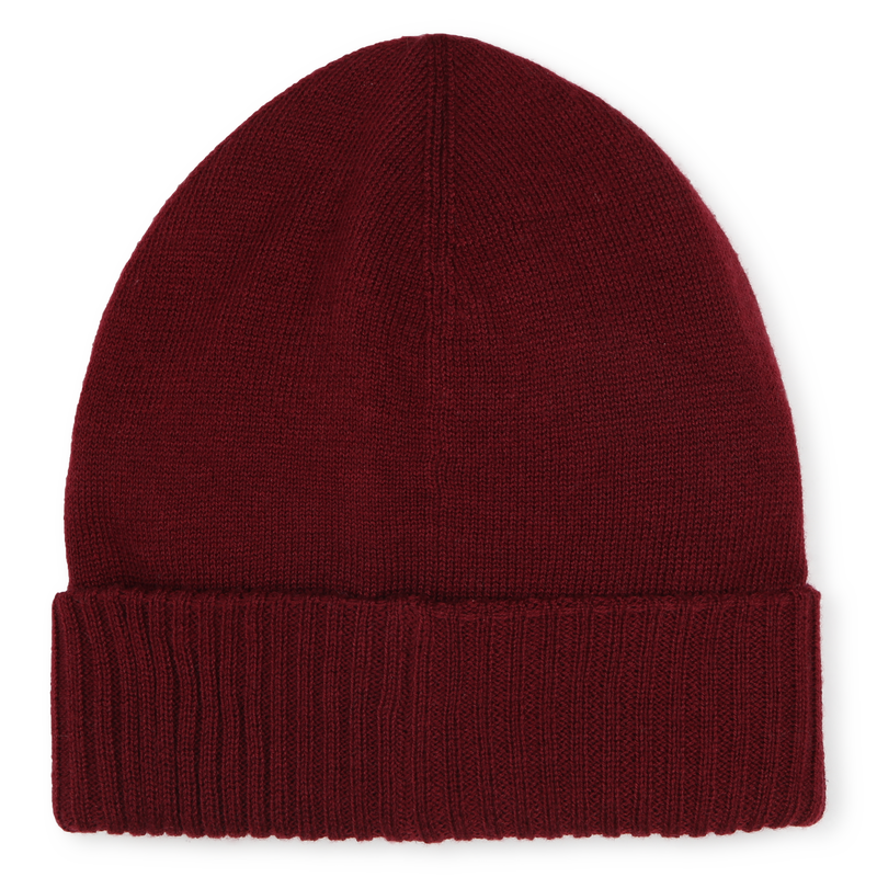 Bonnet tricot avec revers BOSS 
                    GARCON